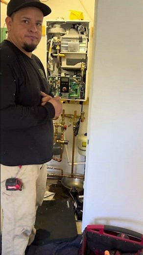 Navien NCB Boiler install kicking off in Tiburon, CA today by Local Plumbing of Marin