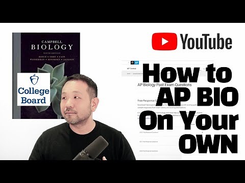 Studying for AP Biology On Your Own? Watch This Video! (Also, Campbell Chapters and AP Biology CED)