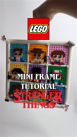 19K views · 155 reactions | I built a Demogorgon from Stranger Things out of LEGO as a simplified version in a frame  Here is a tutorial on how to do it yourself ☺️ Comment down below if you‘d like a part 2 with a second frame! #strangerthings #demogorgon #legomoc #legotutorial #strangerthingsseason5 | trippinbricks | Facebook