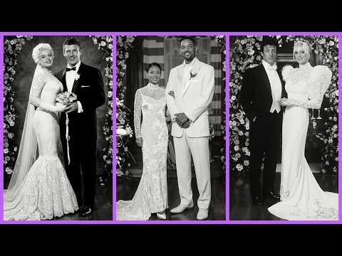Top 8 Most Criticized Celebrity Wedding Dresses! (1950s–1990s)