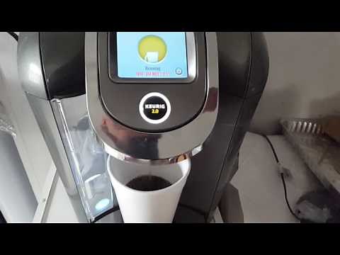 Keurig 2.0 K575 basic operation and menus