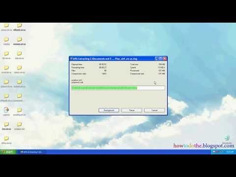 How to open .img file
