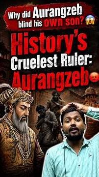 History's Cruelest Ruler: Aurangzeb 😡 | #khansir #geopolitics #shorts #education #viral #history