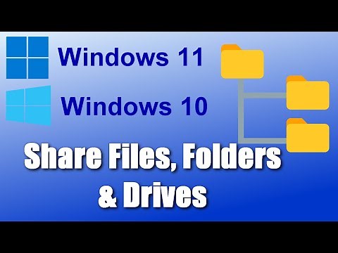 ✅Share Files, Folders & Drives Between Computers Over a Network in Windows 11/10