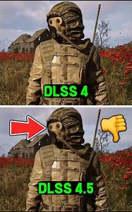 ☢️ STALKER 2: DLSS 4 vs DLSS 4.5 😮 The Old One Is Better #Shorts #Stalker2 #games #nvidia #vs #dlss