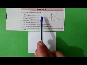 Q.1 Ex.6.1 Chapter:6 The Triangle And Its Properties | Ncert Maths Class 7 | Cbse