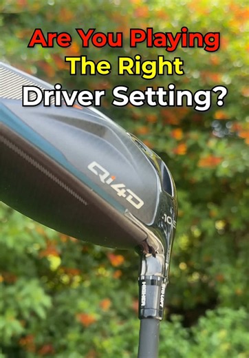Driver settings for distance and accuracy: best driver setup