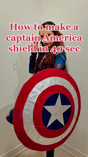 DIY Captain America Shield Tutorial