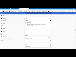 how to change the default language of google colab