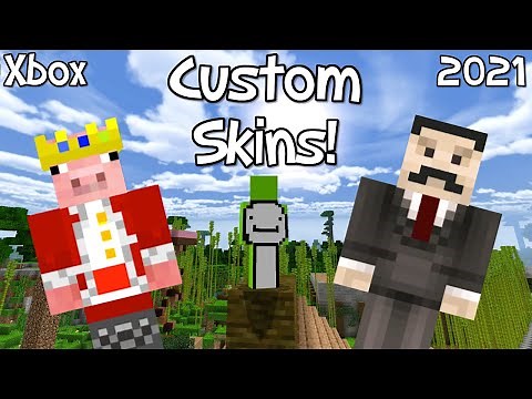 NEW How To Get Custom Skins on Minecraft Xbox! (No MC Addons Manger) Working January 2022!