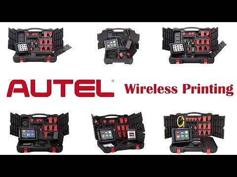 MaxiSys Printer Setup