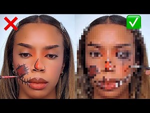 Scarecrow Halloween Makeup Tutorial | DO’S ✅ & DON’TS ❌