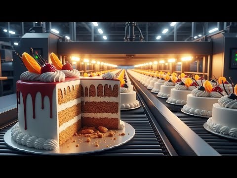 How It’s Made Cake | How Millions of Christmas & Festival Cakes are Made | The Process