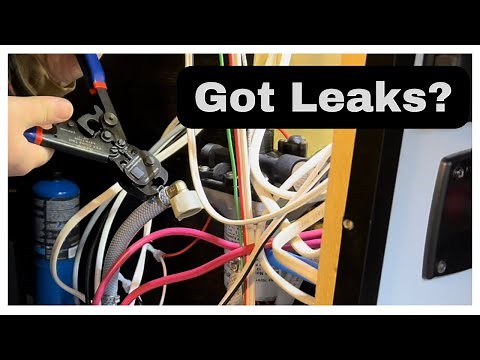 How to fix a water leak in an RV | RV PEX Parts | PEX Crimper Tool | Camper water leak | RVlife