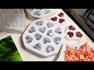 Using my Homemade Frit in a Few Different Casting Molds