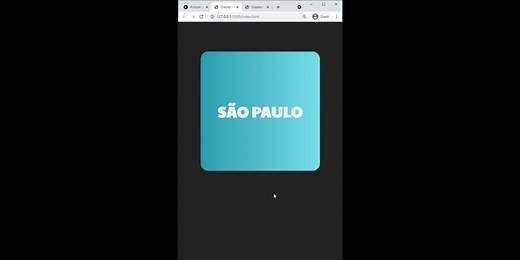 Linear Gradient Animation in CSS