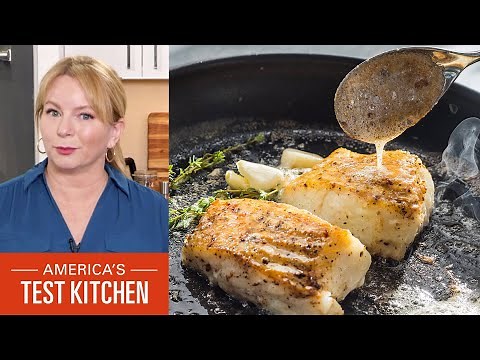 How to Make Butter-Basted Fish Fillets with Garlic and Thyme