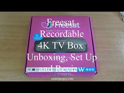 Freesat Recordable 4K TV Box : Unboxing, Setup and Review (Arris UHD-4X) #freesat #freesat4k
