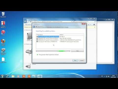 Ricoh printer install through network very easy