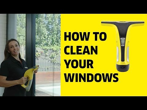 How To Clean Your Windows With Kärcher Window Vacs