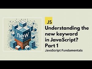 Understanding the new operator in JavaScript | Part 1 | Yomesh Gupta | Devtools Tech