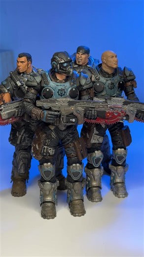 Hermanos Carmine en Gears of War: Edición NECA