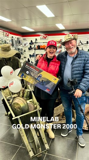 MEET 👋 THE NEW MINELAB GOLD MONSTER 2000 OWNERS! Our customers have been patiently waiting for the latest MINELAB Detector to enter the market. Cheers guys! 👍⛏️🇦🇺 Good luck out there. We hope you all have lots of fun with this little ripper of a gold detector. https://www.goldballarat.com.au/ 👍⛏️ BUY NOW! $2999.000 GOLD BALLARAT PROSPECTING EQUIPMENT 822 Howitt Street BALLARAT Victoria 🇦🇺 03 53392211 #goldmonster2000 👍⛏️ SHOP WHERE PROSPECTORS SHOP. #minelab #minelabgoldmonster2000 #mine