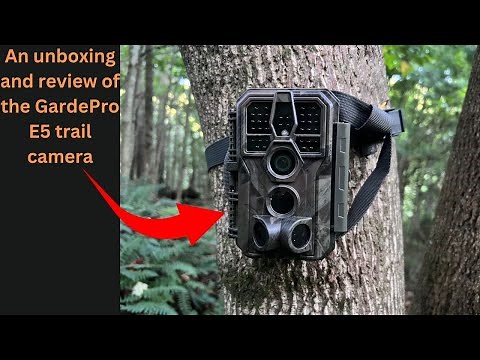 GardePro E5 Trail Camera ( Setup and sample footage for review )