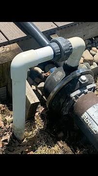 Priming flotec water pump for lawn sprinkler system.. spring preparation
