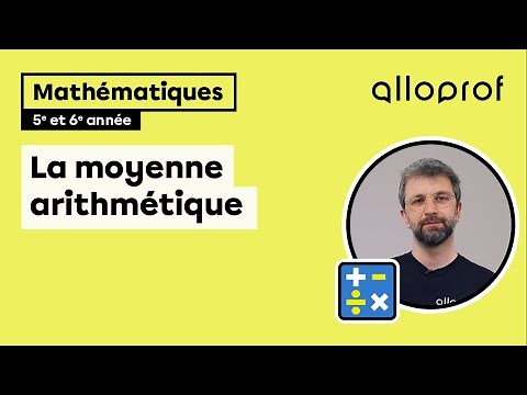 La moyenne arithmétique | Mathématiques | Primaire