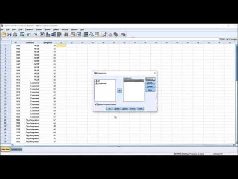 Standard Error of the Mean Compared to Standard Deviation using SPSS