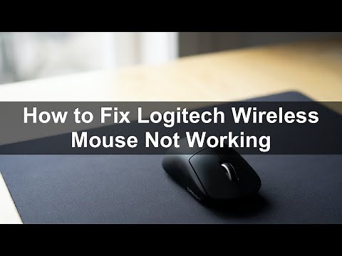 How to Fix Logitech Wireless Mouse Not Working?