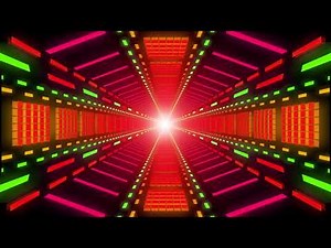 Motion Background Loop - Abstract Tunnel Vj Loop - Free video background loop
