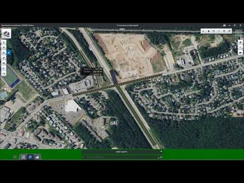 OpenRoads ConceptStation - How to create turning lanes intersection