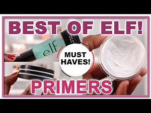 THE BEST ELF COSMETICS FACE PRIMERS 2023 | Best primers for oily skin✨😍