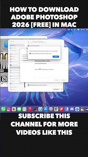 How to download & Install Adobe Photoshop 2026 [FREE] in Mac