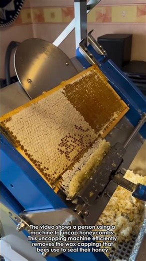 Honey Uncapping Machine