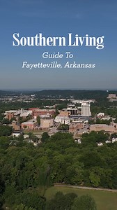 9.6K views · 35 reactions | There’s much to appreciate about Fayetteville, Arkansas: outdoor recreation, a lively social scene, and most importantly, a tight-knit community of die-hard Razorback fans anchoring it all. Plan your visit to this beloved college town: bit.ly/3rQxdVC | Southern Living | Facebook