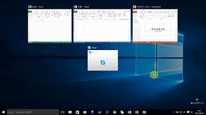 Windows10の「タスクビュー」とは，実行中のアプリ一覧をサムネイル表示する機能。仮想デスクトップの追加も可能 - Windows10 用語辞典