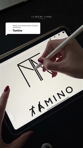 Mastering Logo Design: Create a Stunning Monogram in Procreate #logodesign #procreate #designprocess