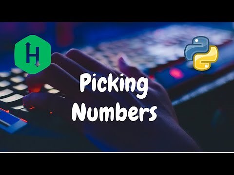 28 - Picking Numbers | Implementation | Hackerrank Solution | Python