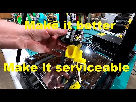 Creality CR10 V3 How to Hot end upgrade modification Simple is better for sure Amazing results