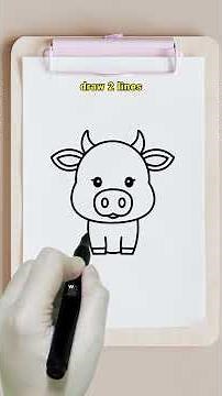 How to Draw a Cow: Easy Step-by-Step Tutorial