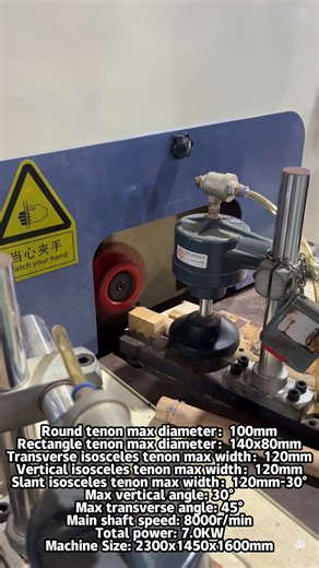 Automatic Tenoning Machine –