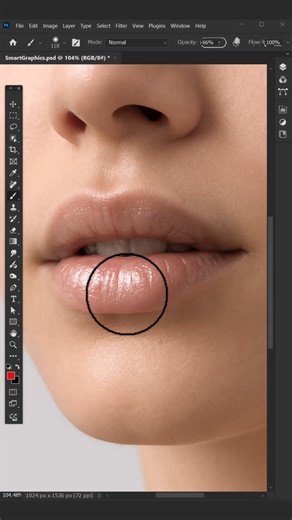 Smart Graphics on Instagram: "Photoshop Tutorial - Add Realistic Lipsticks BY @smart.graphicss"