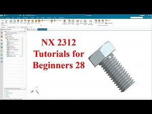 Siemens NX tutorials for beginners|NX 2312|tutorial-28