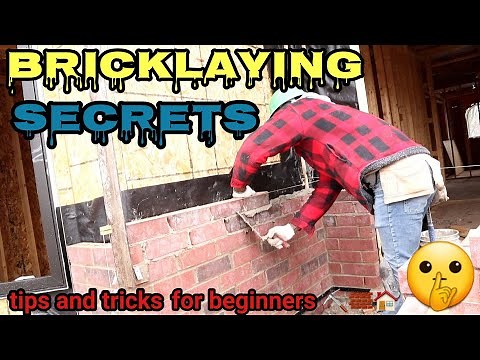 Bricklaying - Secrets / Tips And Tricks for beginners