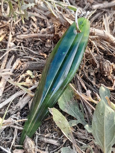 Dark Green Nephrite Jade Pendant Necklace: Transparent Split Point Drop. - Etsy