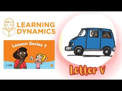 Letter V | Learning Dynamics Reading Lesson | Lesson Series 1 | Letter Vv 🚐