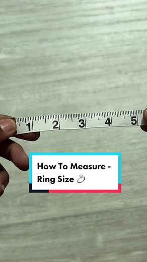 How to measure your ring size at home 💍 #cernucci #jewellery #jewelry #ring #howto #measure